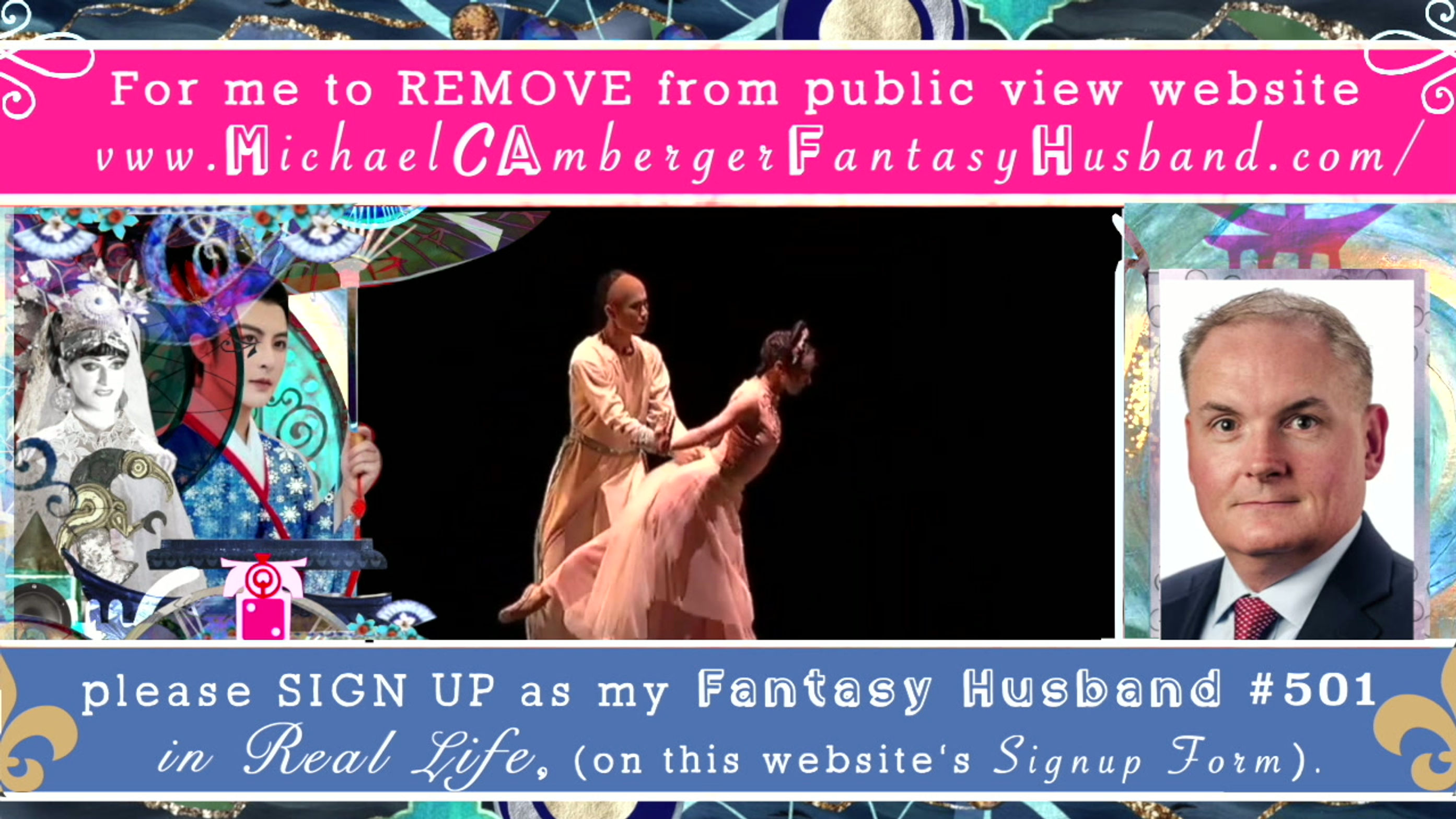 0_”Story of Cinderella - Film for My Fantasy Husband #501 Mr.Michael C.Amberger of Captrust” digital choreography by Mrs.Keolani Aalai